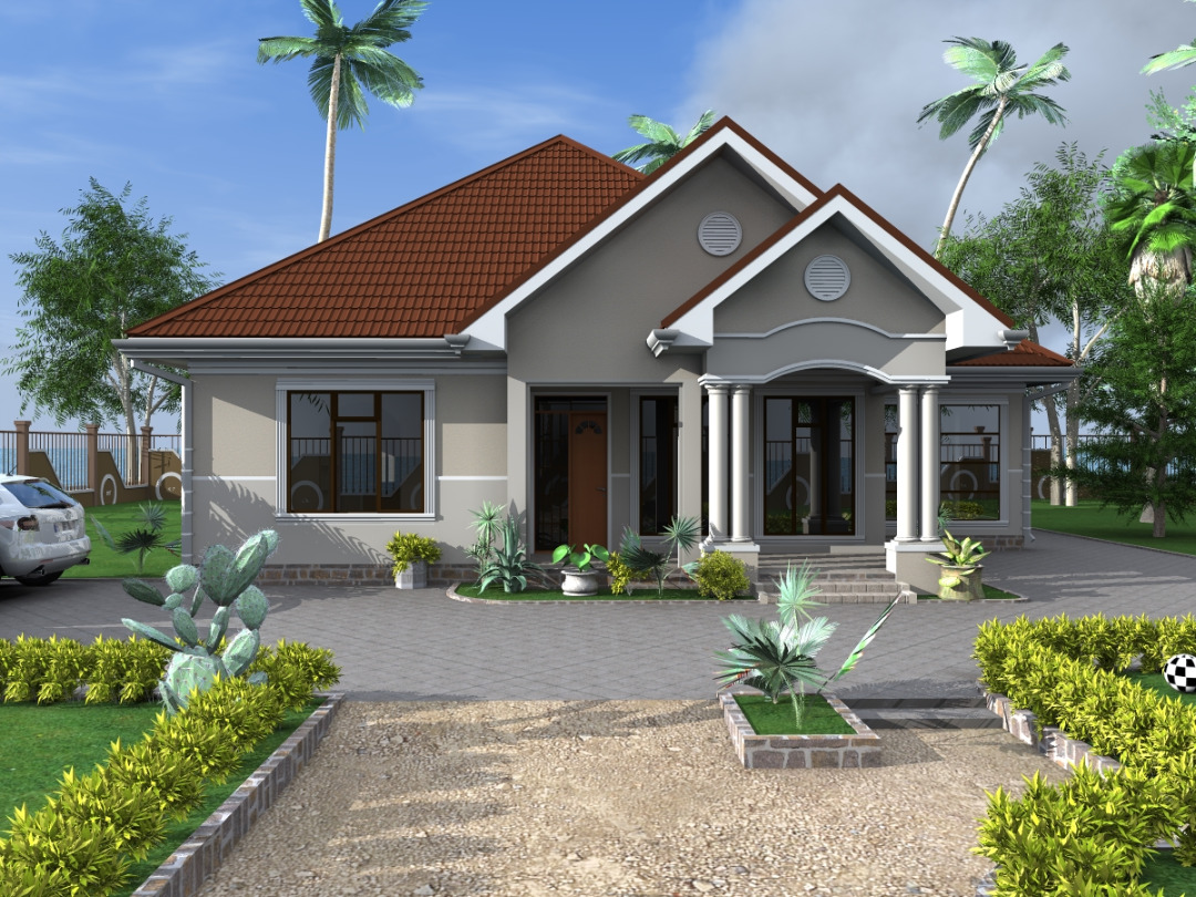 House Plan ID-16582, 3 bedrooms with 3222+1602 bricks and 124 corrugates