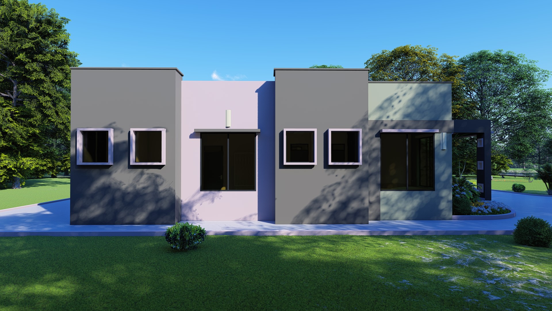 House design  Modelo de Casa (12x15 metros) 
