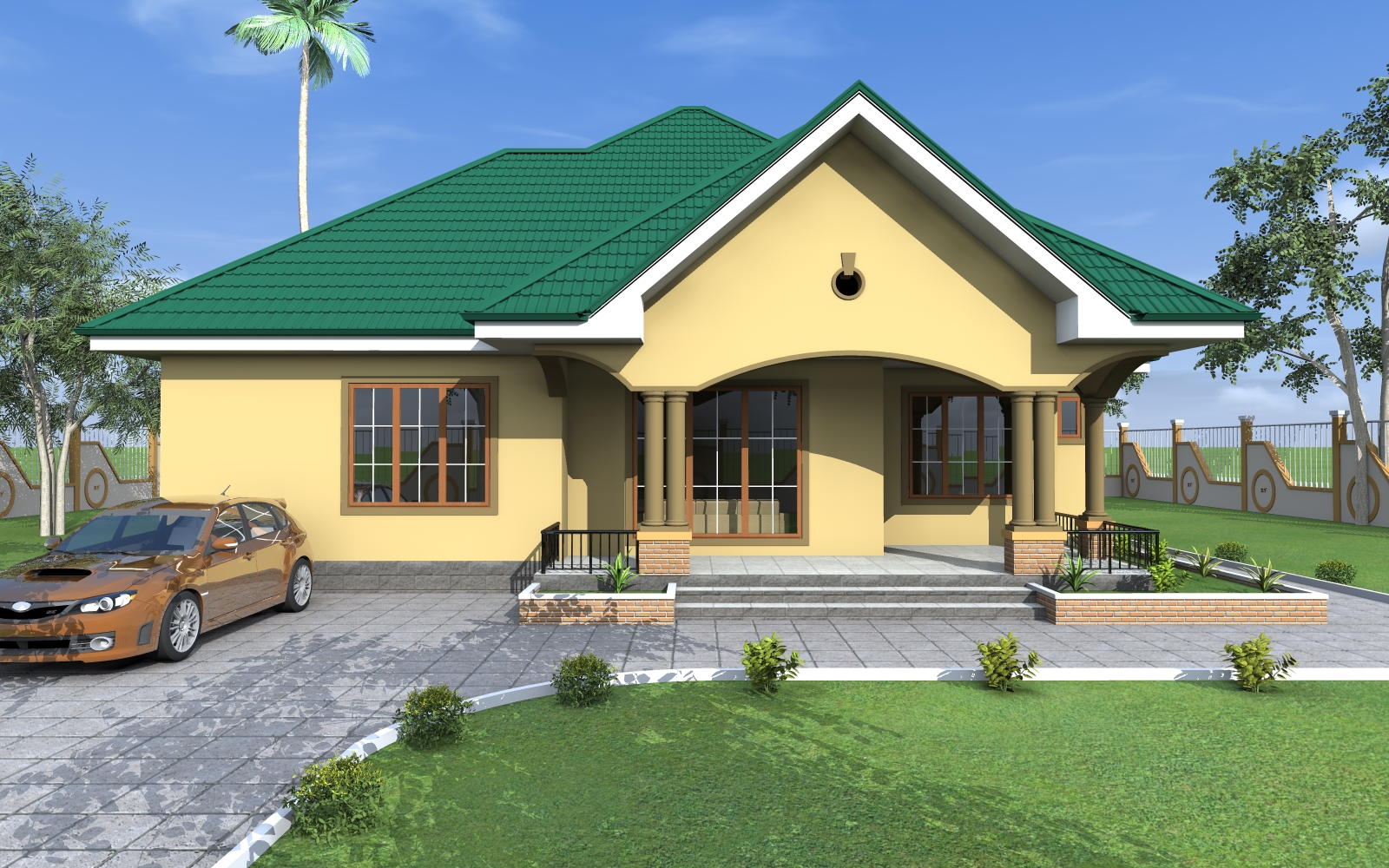 House Plan ID 17028 4 Bedrooms With 3065 1522 Bricks And 118 Corrugates