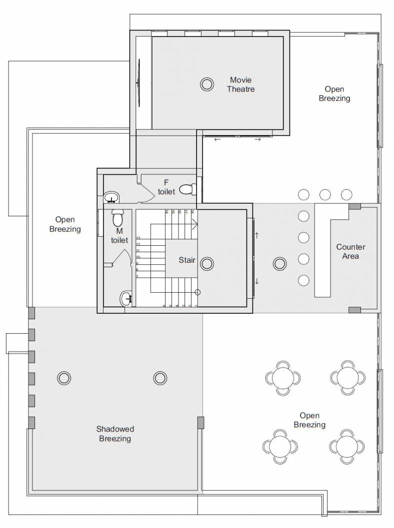 House Plan ID-21918 , 5 bedrooms with 18101+2823 bricks and 0 corrugates