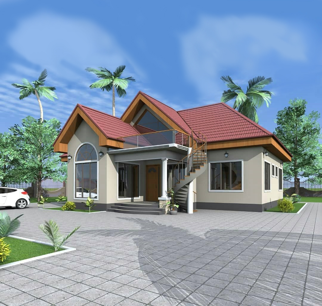 House Plan ID-15055 , 3 bedrooms , 1495+3007 bricks and 142 corrugates