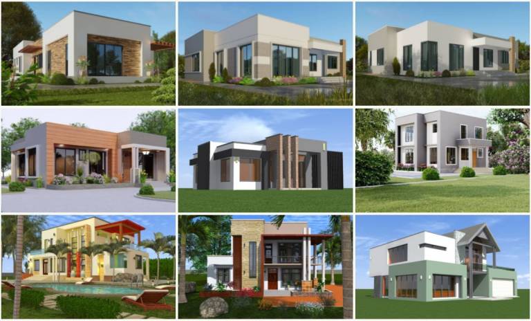 Fahamu zaidi unapotaka kujenga nyumba bati zisizoonekana (Contemporary houses za Kitanzania)