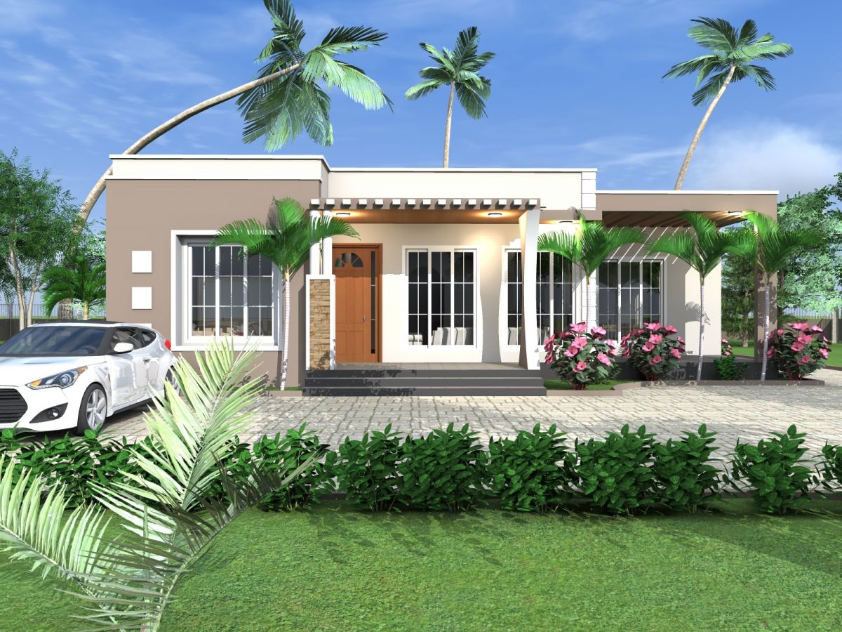 House Plan ID-16513 , 3 bedrooms , 1602+4320 bricks and 74 corrugates