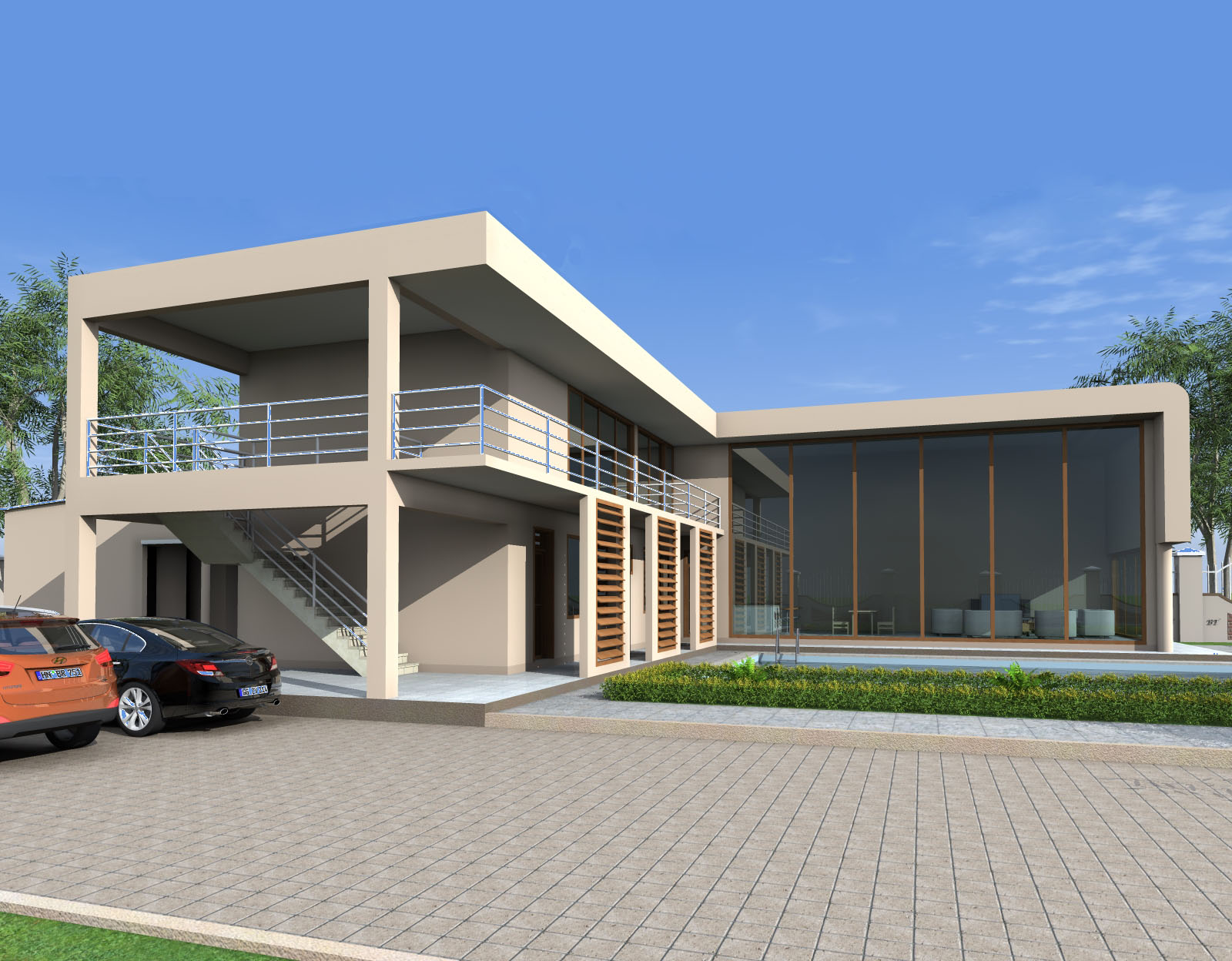 House Plan ID-18210 , 4 bedrooms , 3763+15400 bricks