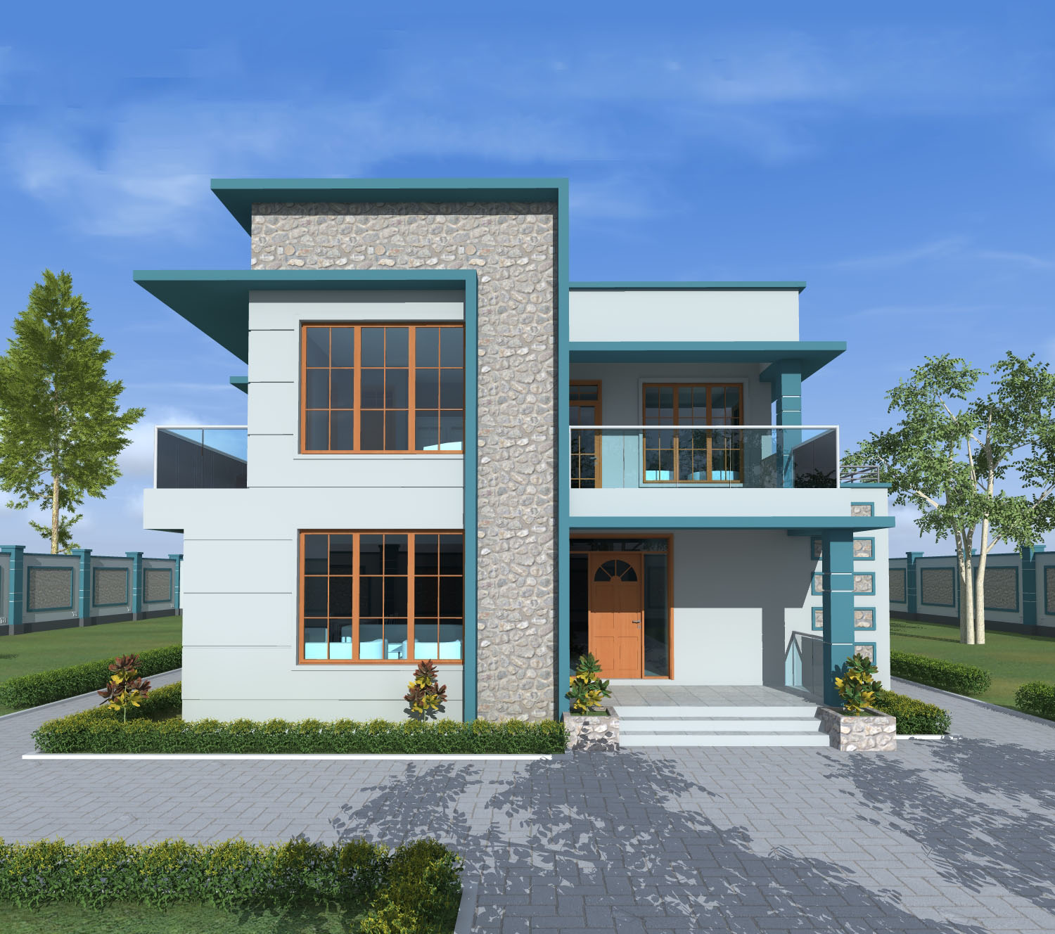 House Plan ID-18248 , 4 bedrooms , 3069+12252 bricks