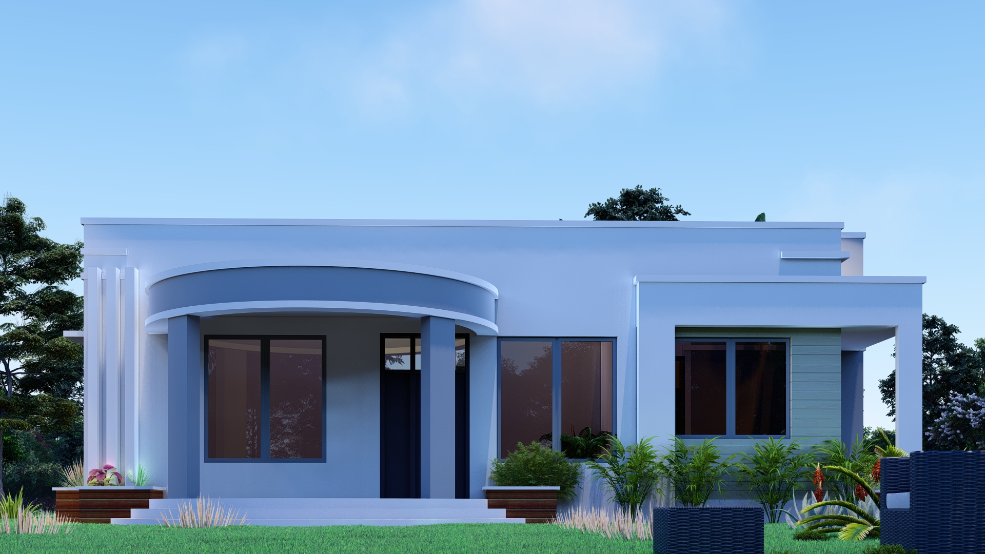 House Plan ID-19205 , 3 bedrooms , 1157+3120 bricks and 53 corrugates