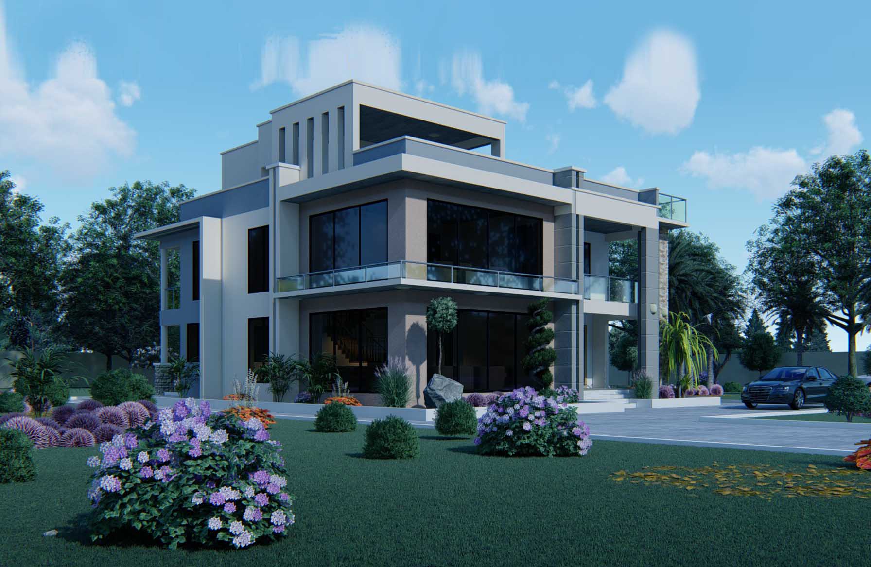 House Plan ID-21918 , 5 bedrooms , 2823+18101 bricks