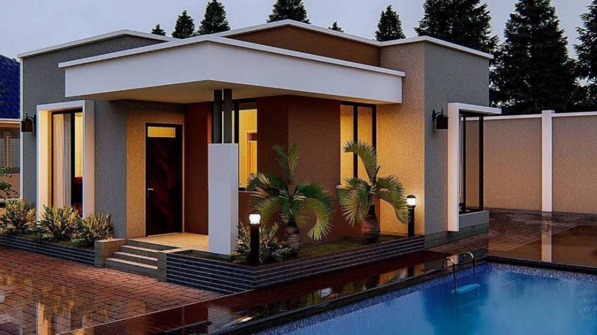 House Plan ID-26278 , 2 bedrooms , 685+1848 bricks and 32 corrugates