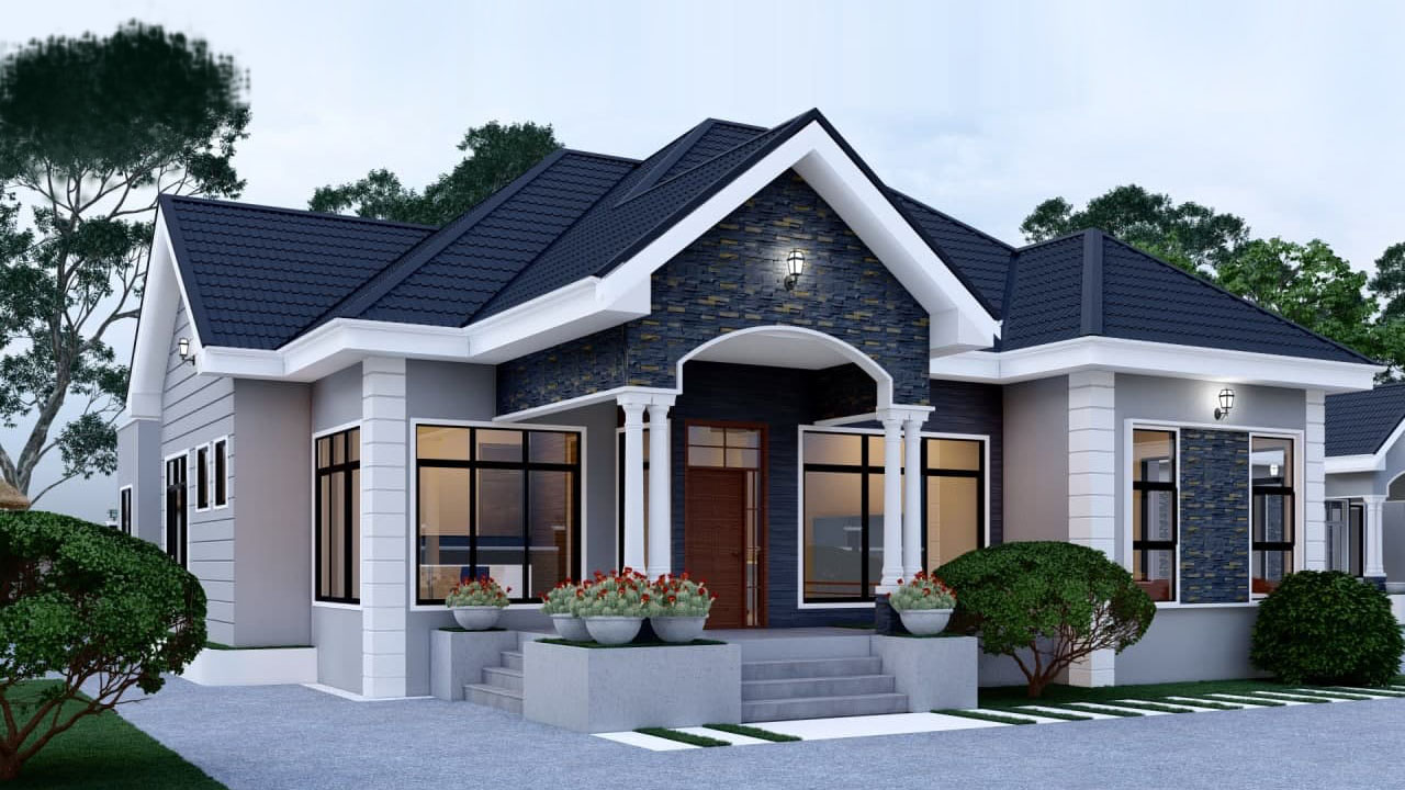 House Plan ID-26540 , 4 bedrooms , 1914+3849 bricks and 148 corrugates