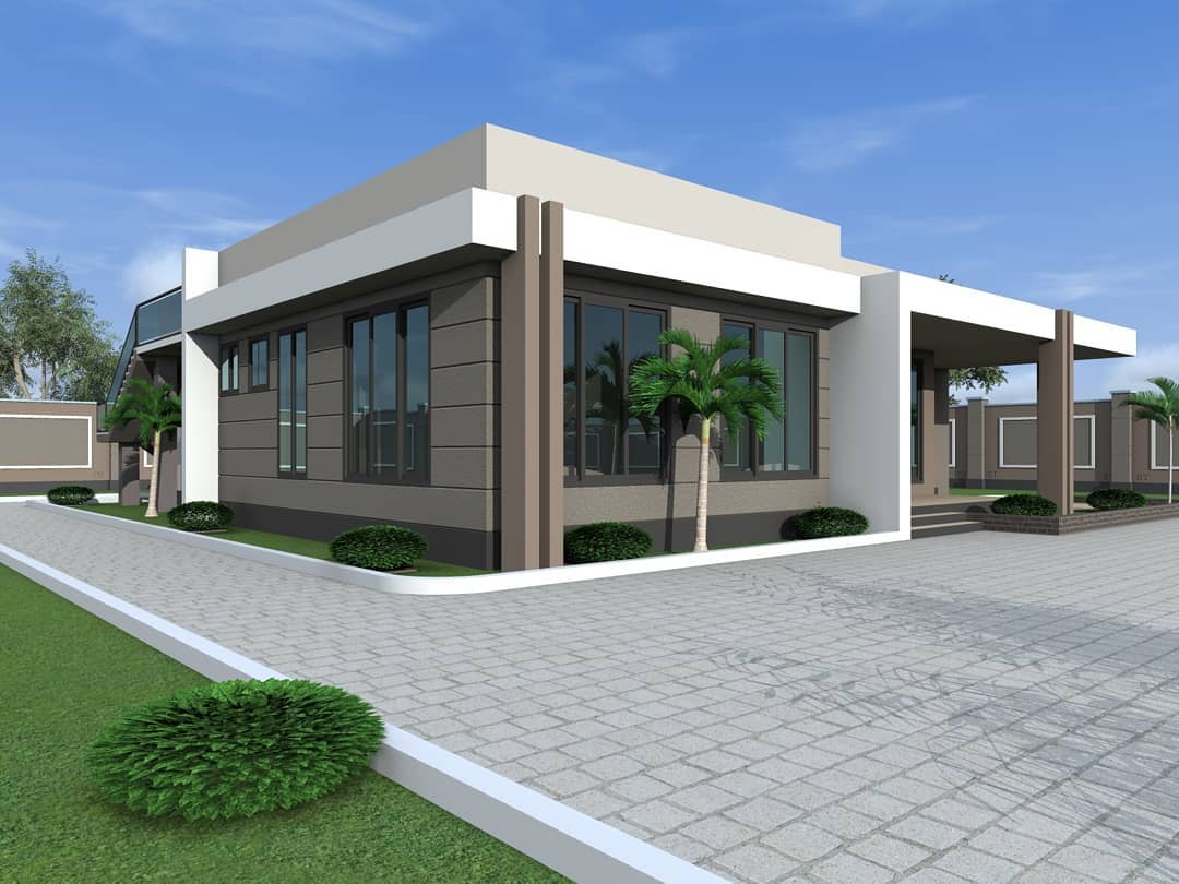 House Plan ID-15415 , 4 bedrooms , 2450+9043 bricks