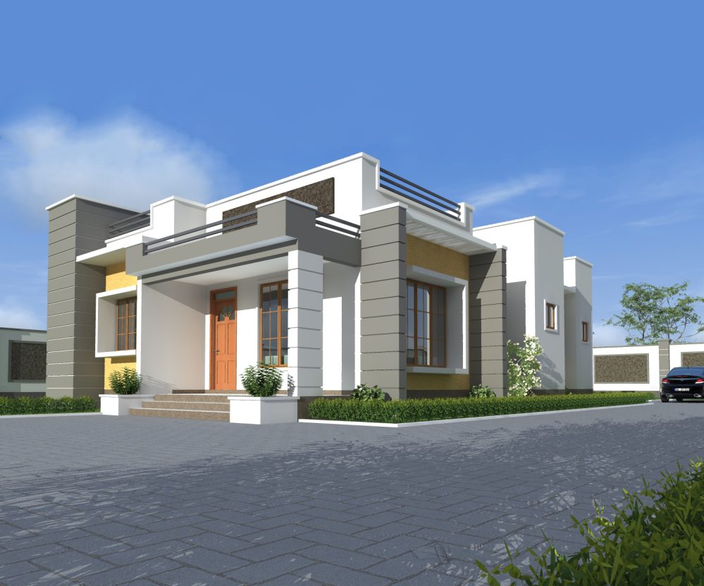 House Plan ID-18083, 3 bedrooms with 3992+1406 bricks and 70 corrugates