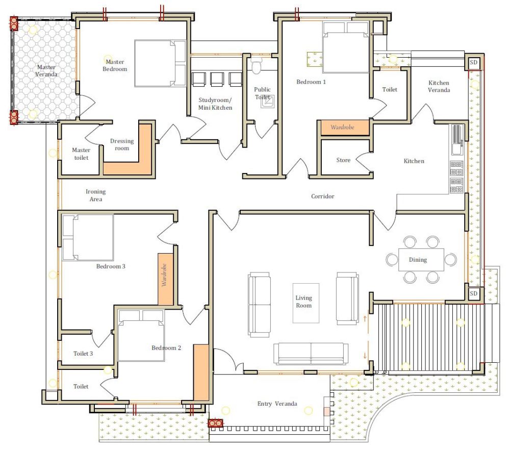 house-plan-id-21747-4-bedrooms-with-5952-2207-bricks-and-102-corrugates