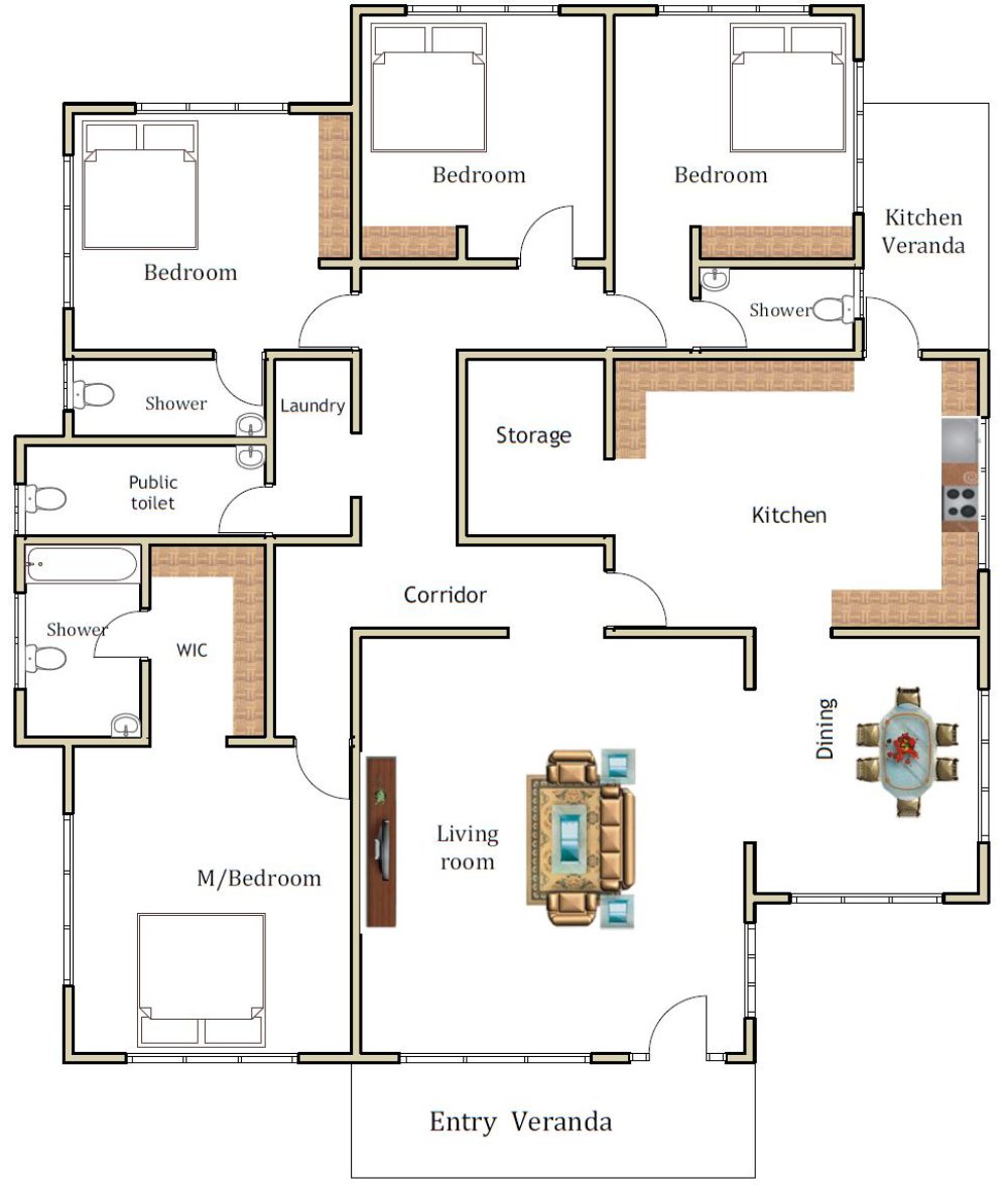 four-bedroom-house-plan-designs-www-resnooze